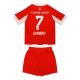 Maillot de foot Bayern Munich Serge Gnabry #7 Domicile vêtements enfant 2025-26 Manches Courtes (+ pantalon court) Maillot de foot Bayern Munich Serge Gnabry #7 Domicile vêtements enfant 2025-26 Manches Courtes (+ pantalon court)